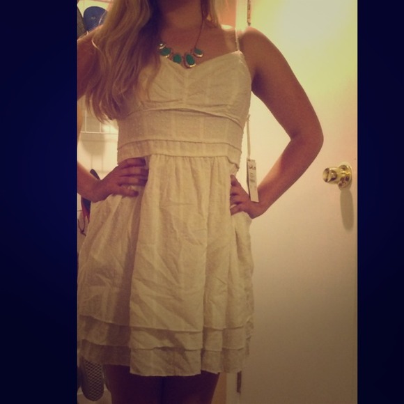 NWT Quicksilver Off-White Dress