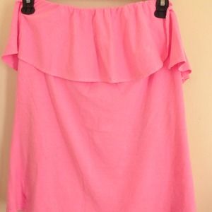 Lilly Pulitzer Bright Pink Tube Top NWT