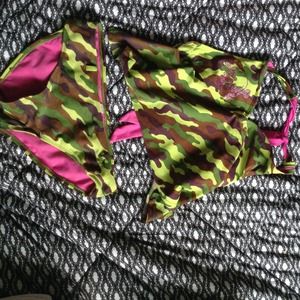 💥 camo and pink (beaded skull) tankini 💥