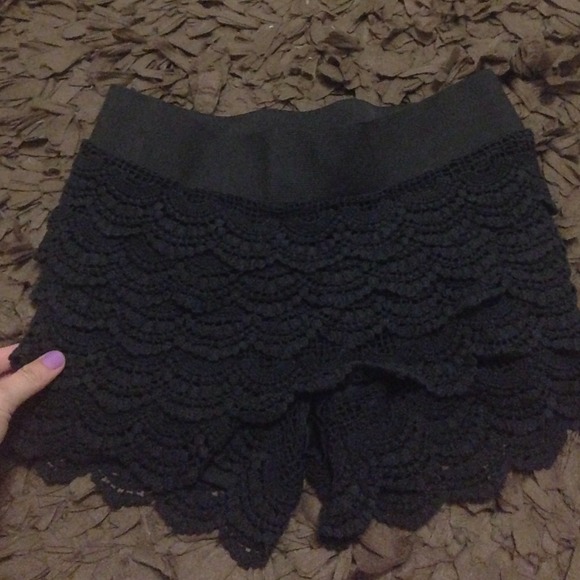 Lace shorts