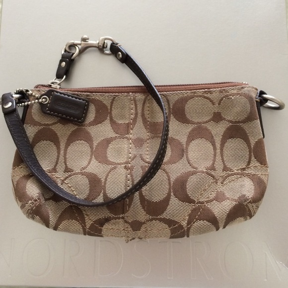 Coach wristlet