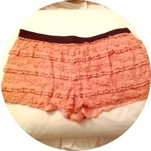 Forever 21 ruffle shorts