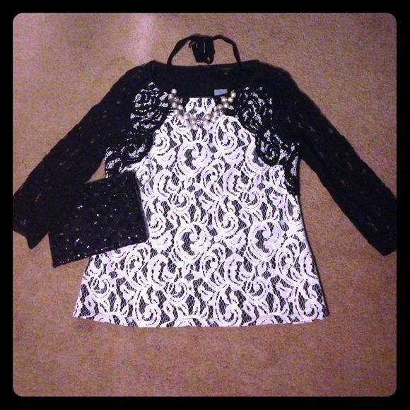 Ann Taylor Tops - New Ann Taylor Moonlight Lace Top