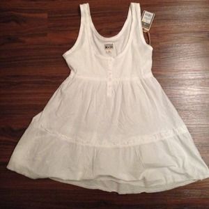 White baby doll top