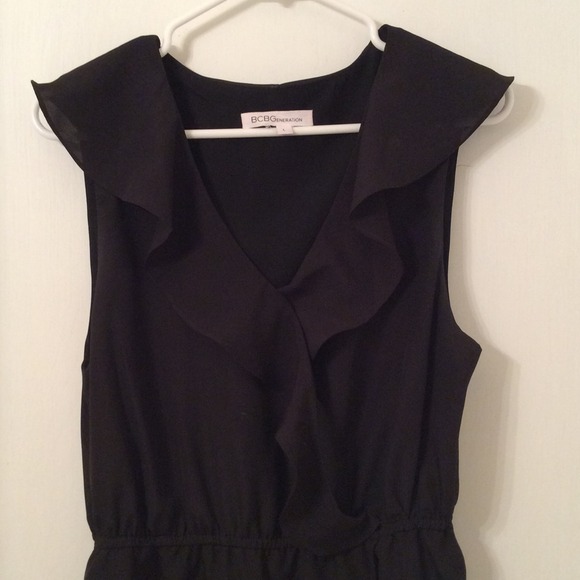 BCBG Ruffled LBD. - Picture 2 of 3