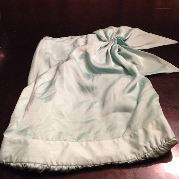 NWOT Teal one shoulder dress from The Limited