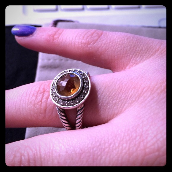 Authentic citrine david yurman ring - Picture 1 of 4