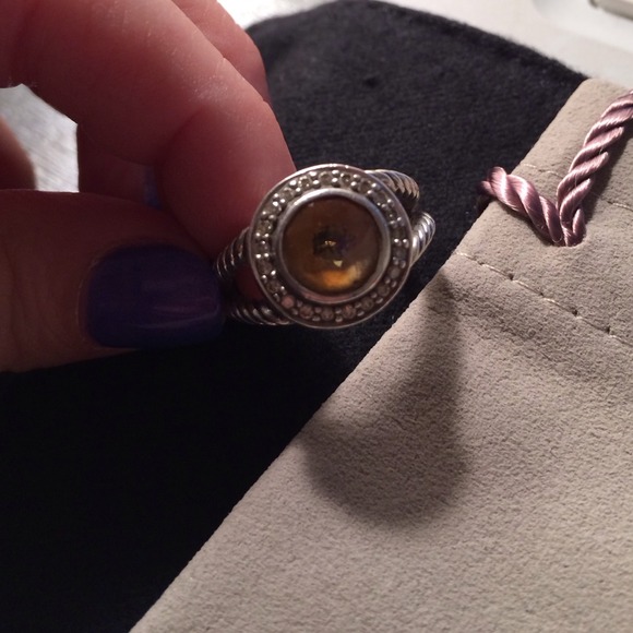 Authentic citrine david yurman ring - Picture 2 of 4