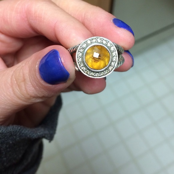 Authentic citrine david yurman ring - Picture 3 of 4