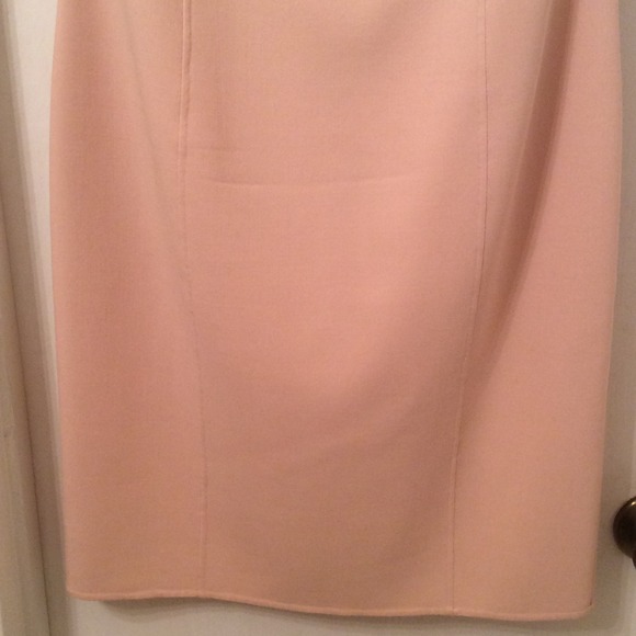 Michael Kors Blush Stretch Halter Sheath Dress - Picture 4 of 4