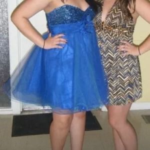 Beautiful blue formal dress