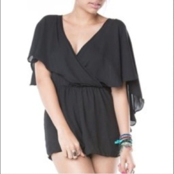 Brandy black romper