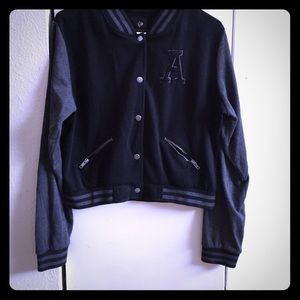 Varsity Crop Sweatshirt