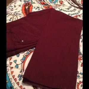 Burgundy Jean Pants