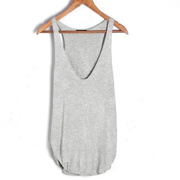 Grey Tank Top