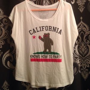 Lose T-shirt Cali party bear