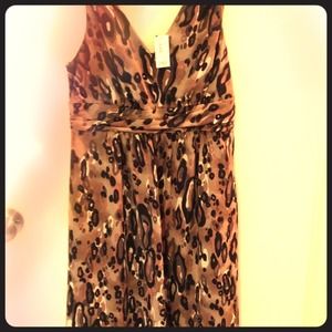 NWT! Nice leopard dress.