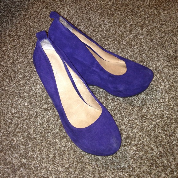 Purple Aldo Wedge ‼️SOLD‼️