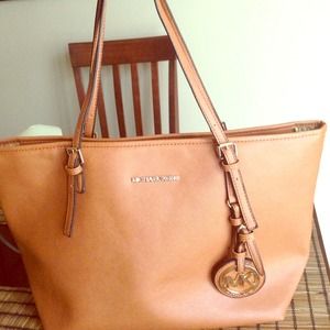 MK jet set in luggage