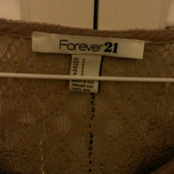 Forever 21 crochet bow top!! - Picture 2 of 2