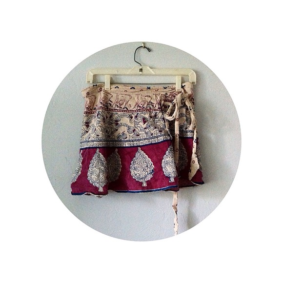 Boho Circle Wrap Skirt