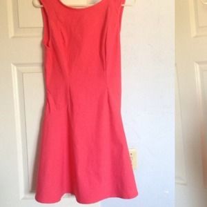 Coral dress