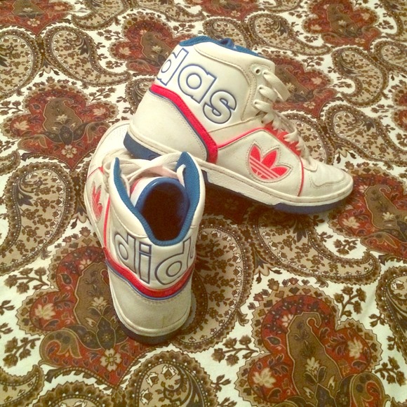 Vintage Adidas high tops