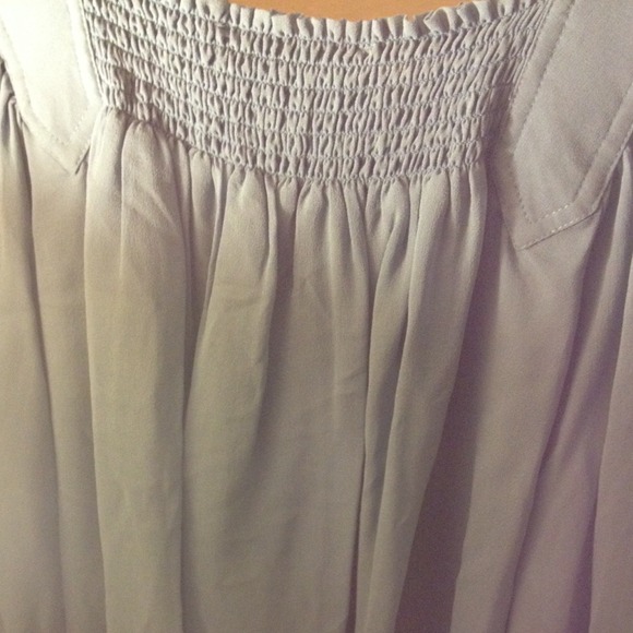 Light blue pleasant top by Max Studio - Picture 3 of 3