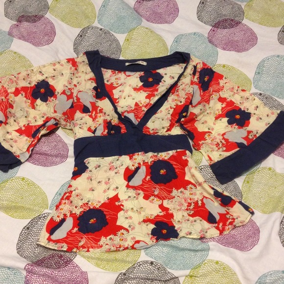 Japanese Inspired Kimono Top