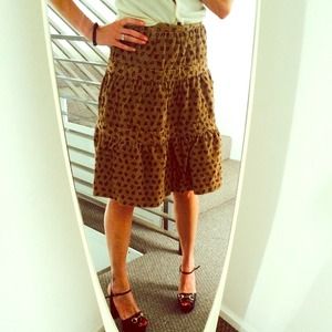 Marc Jacobs corduroy Flare Skirt