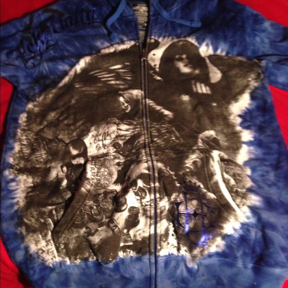 Royal blue eclogue hoodie