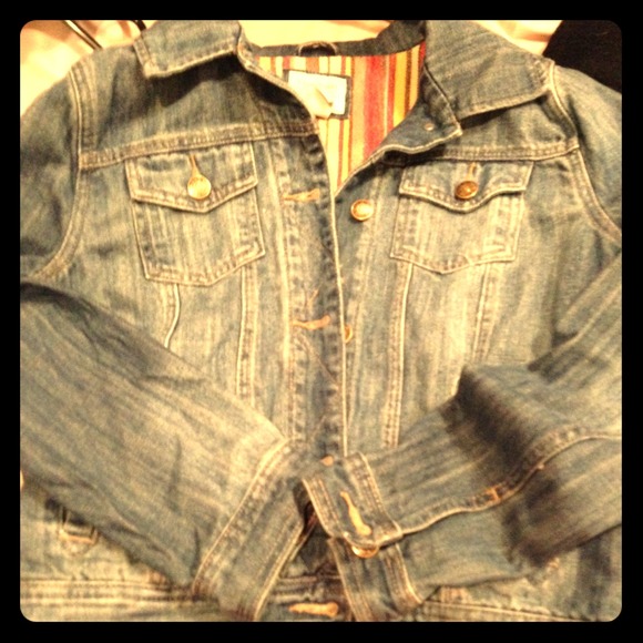 SUPER CUTE DENIM JACKET - Picture 1 of 2