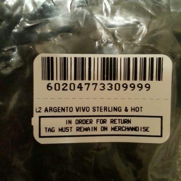 Silver & Pink Bangle Bracelet - Picture 4 of 4