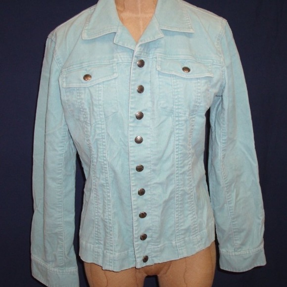 Chico's Corduroy Jacket, Chico's Size 1 - Picture 1 of 3