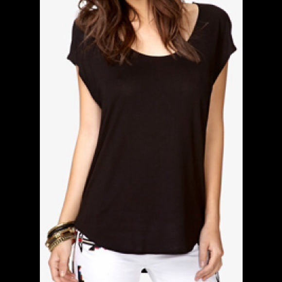 Forever 21 black blouse