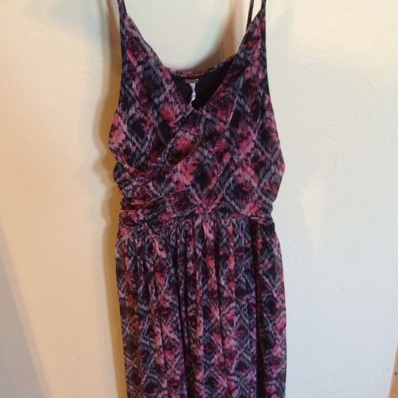 Free people patterned chiffon dress