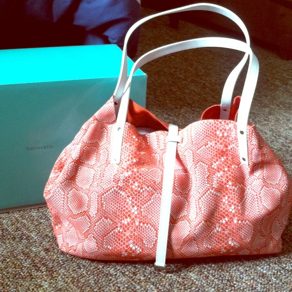 Authentic Tiffany & co. Reversible tote