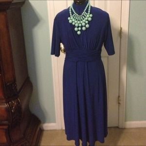 Pretty Cobalt Blue dress!