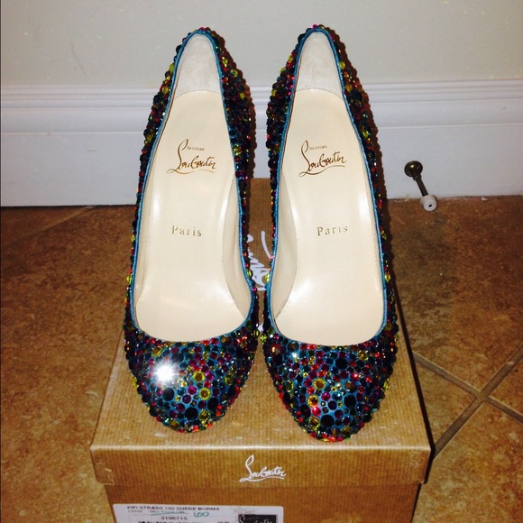 Authentic fifi strass 100mm Burma multicolor CL - Picture 2 of 4