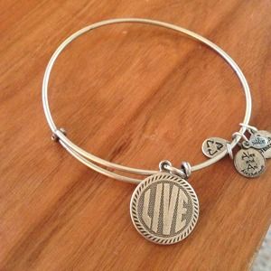 Alex and Ani "Live" bangle