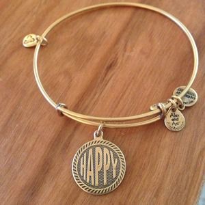 Alex and Ani "Happy" bangle