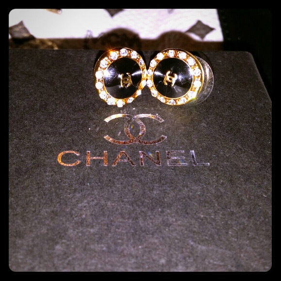 Pretty black and gold earrings(reduced!)