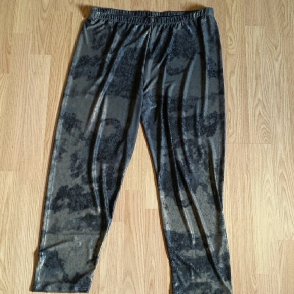 Pewter and gold pants
