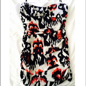 Abstract Bodycon Dress