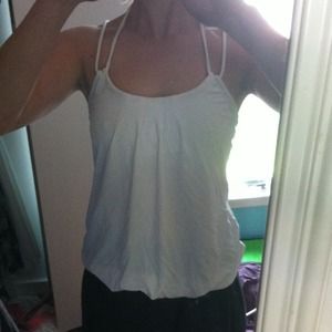 Lululemon white athletic tank top
