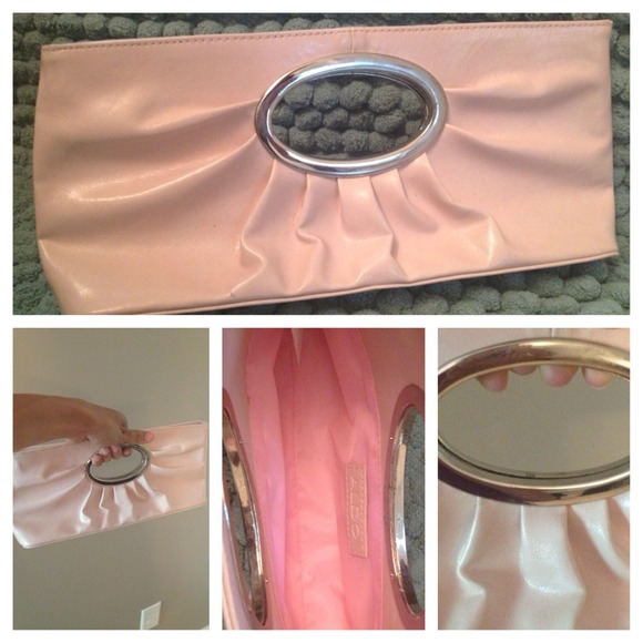 Pink ALDO clutch