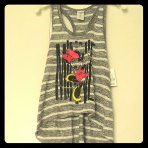 Knit Minnie mouse tank
