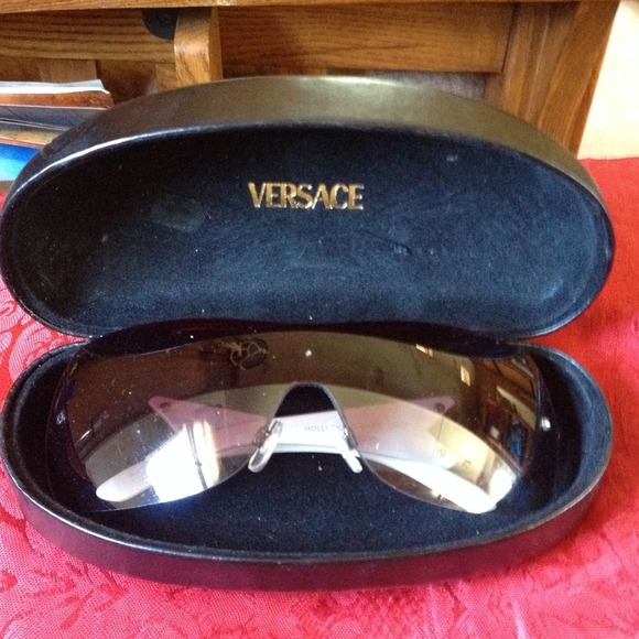 sunglasses with Versace  case!