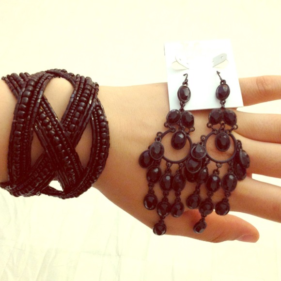 🎀flash sale🎀black bids jewelry