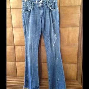 Bleached Denim Jeans😍